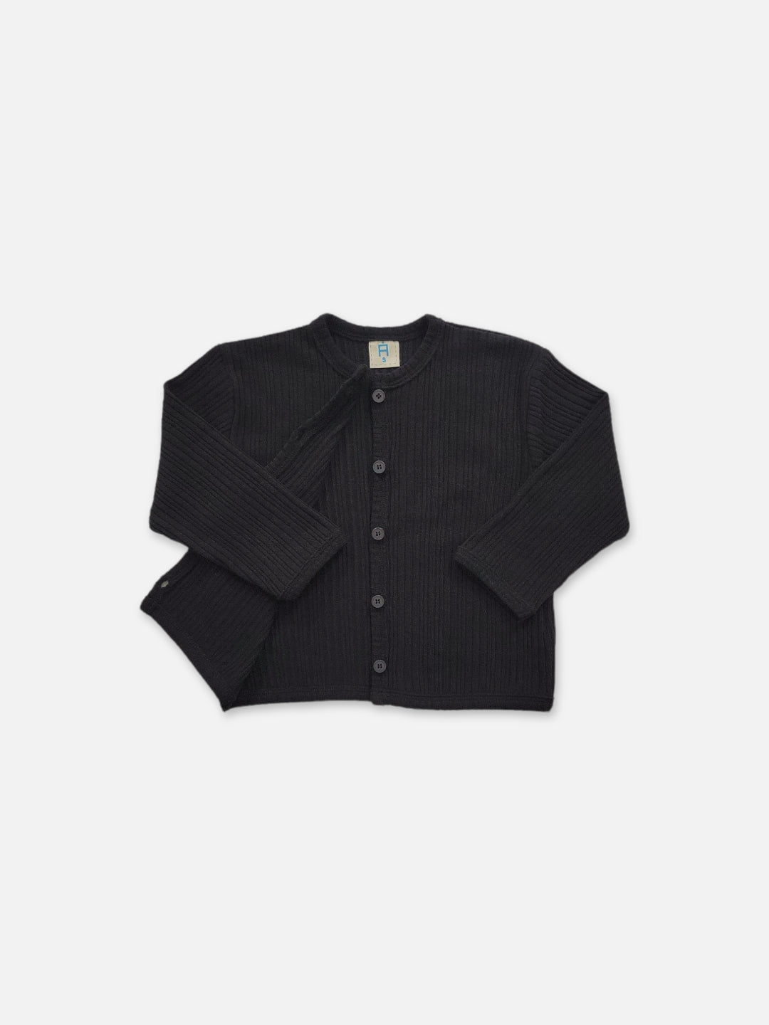 Ellis ribbed cardigan │ Black