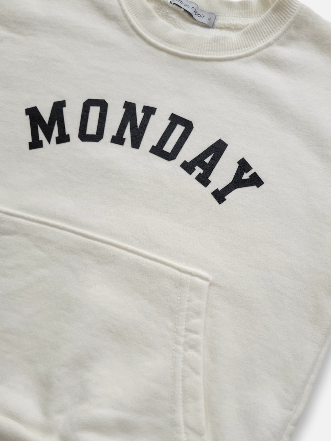 Monday Sweatshirt | White