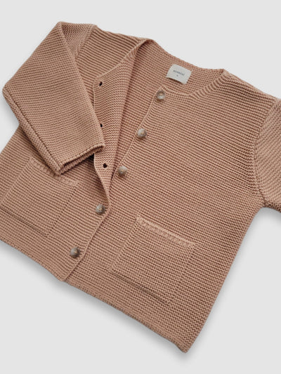 Parker Knit Cardigan │ Tuscany Pink