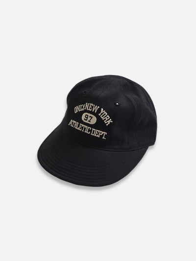 New York Flat Brim Cap  |  Black