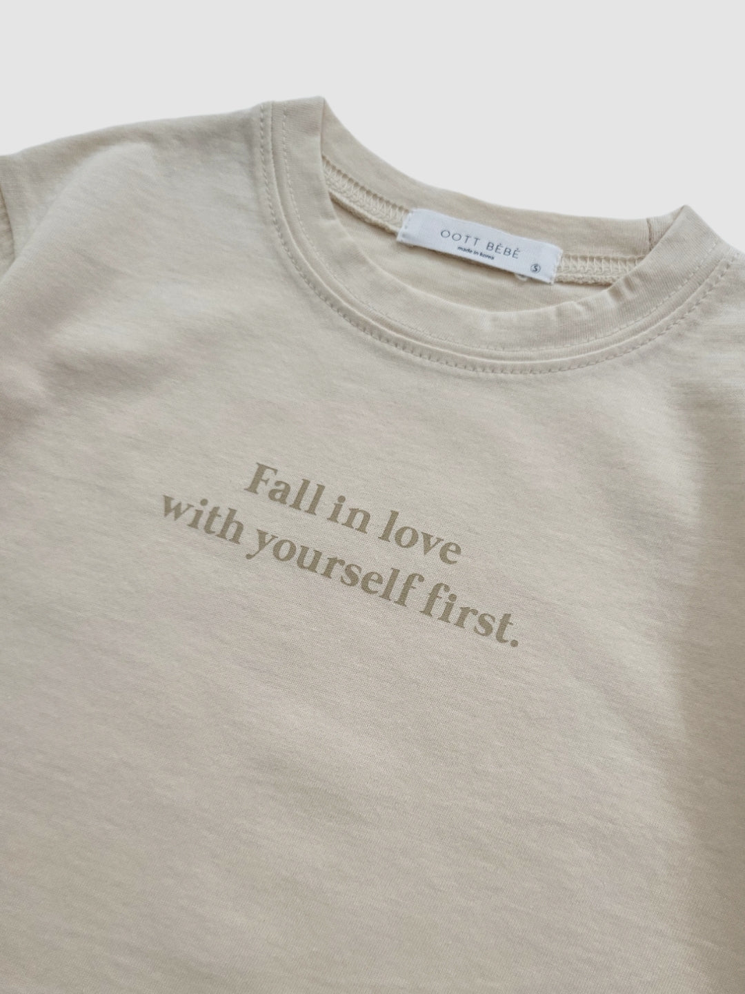 Fall In Love Tee  |  Cream