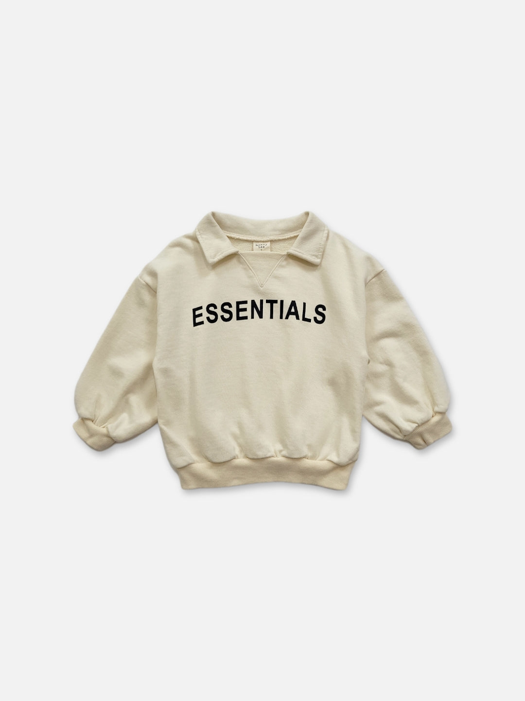 Essentials Collar Sweatshirt | Cream