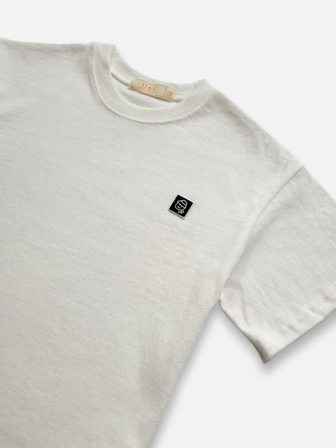 Patch Point Tee | White