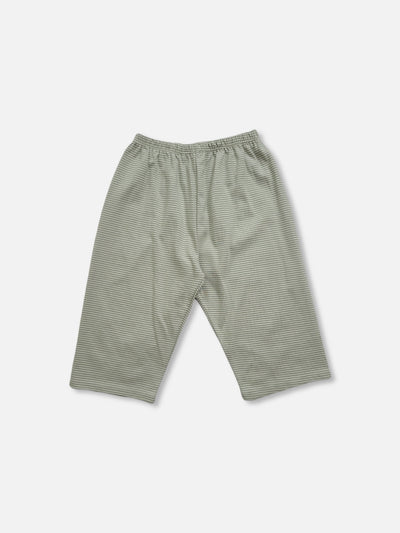 Gender Neutral Kids | Bonbon Easywear Set | Sripe on mint green