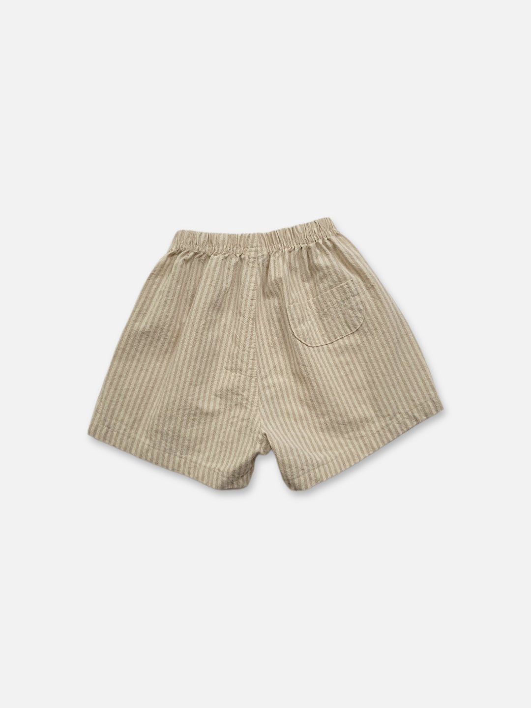 Luna Shorts | Stripe on Beige