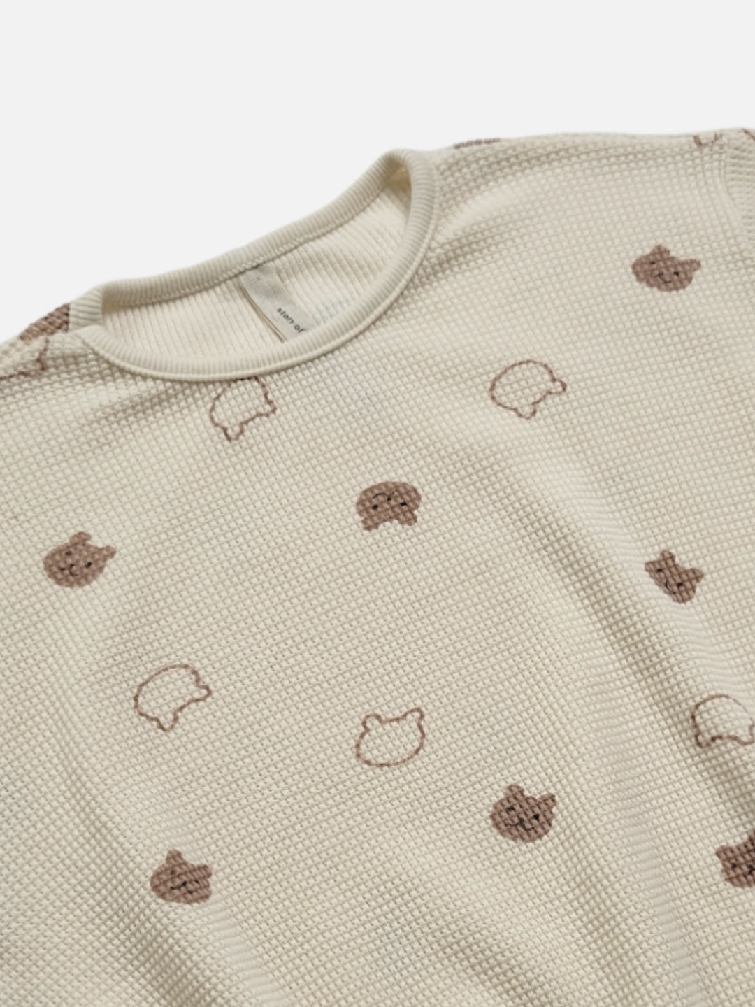 Gender Neutral Babybear bodysuit | Cream