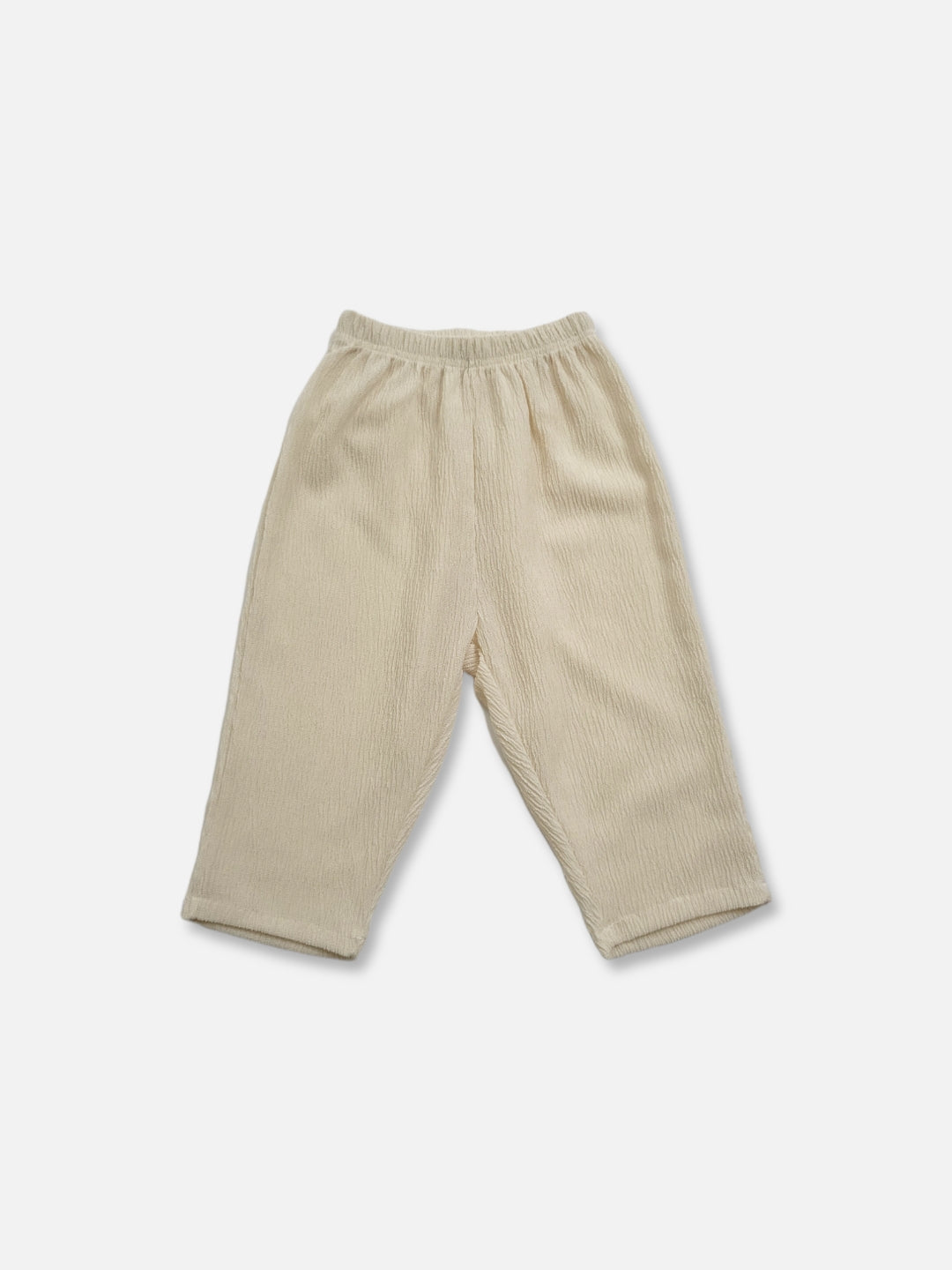 Gender Neutral Kids Breezy Gauze Pants  |  Cream