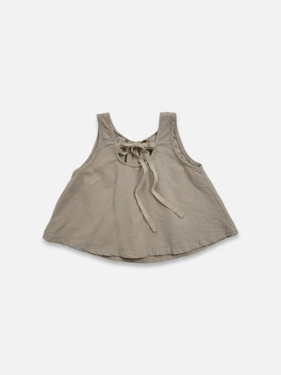 Ella Tank Blouse | Taupe