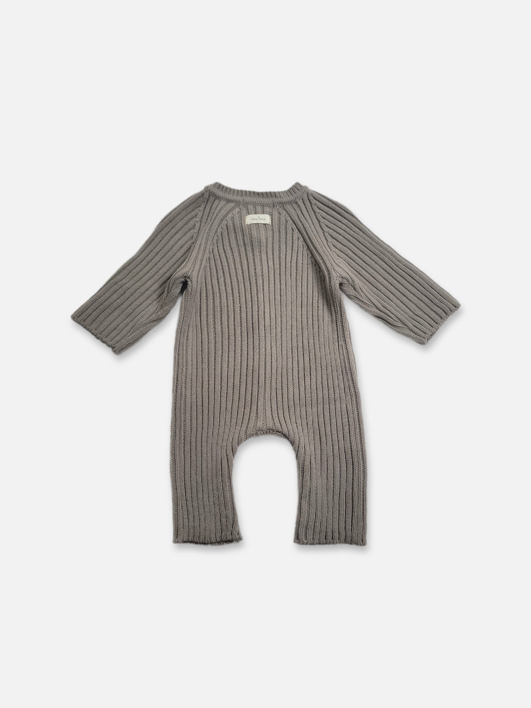 Ellie knit jumpsuit | dove gray